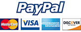 Paypal & Credit Cards Accepted