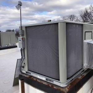 Rooftop HVAC Installation