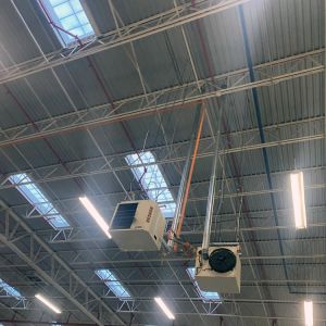 Service call for a Reznor warehouse heater