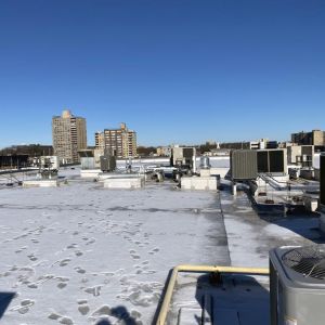 Service call for rooftop HVAC systems and equipment