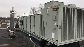 Rooftop HVAC Installation